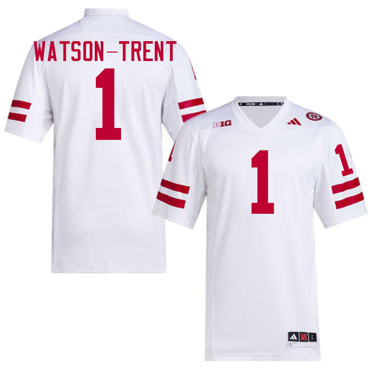 Marques Watson-Trent Nebraska Jersey,Nebraska Cornhuskers Football Uniforms,Jersey-White